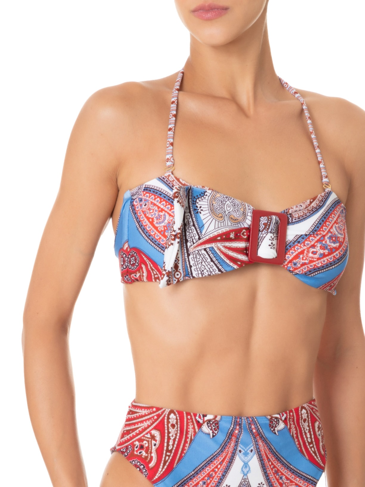 Biquíni Hot Pants Jandaia Dance Vermelho Farm Praia