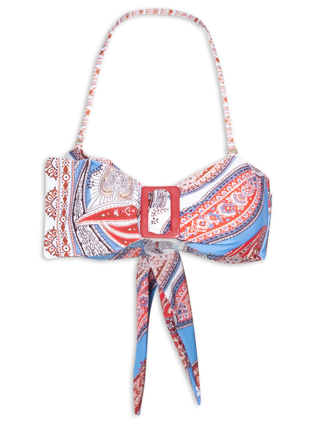 Biquíni Hot Pants Jandaia Dance Vermelho Farm Praia