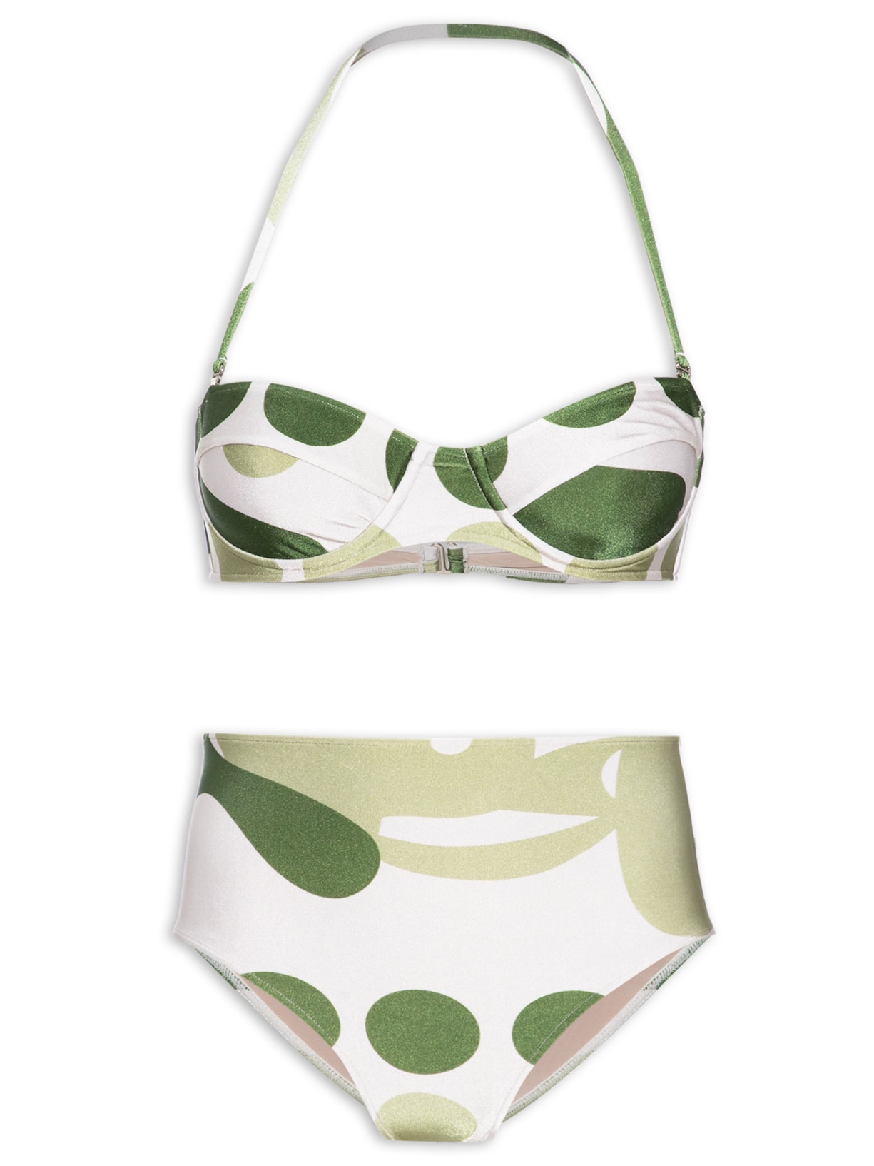 Biquíni Hot Pants Jellyfish - Verde