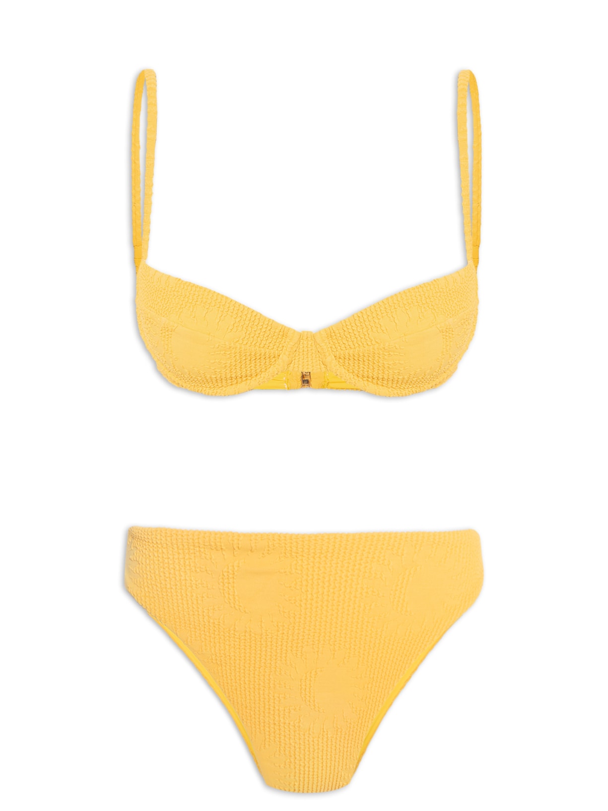 Biquíni Hot Pants Maré De Sol - Amarelo