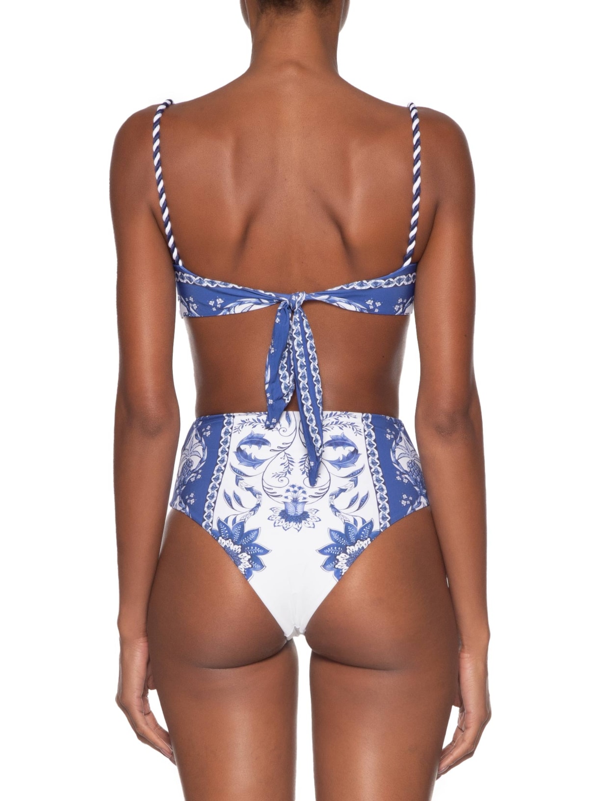 Biquini Hot Pants Nina Branco Farm Praia