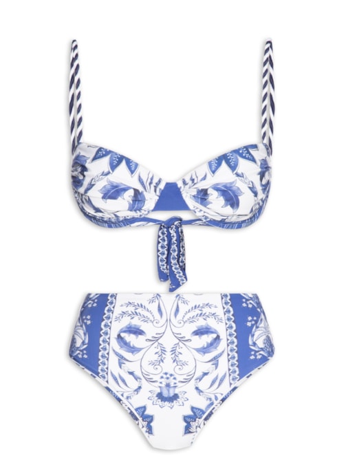 Biquini Hot Pants Nina - Branco