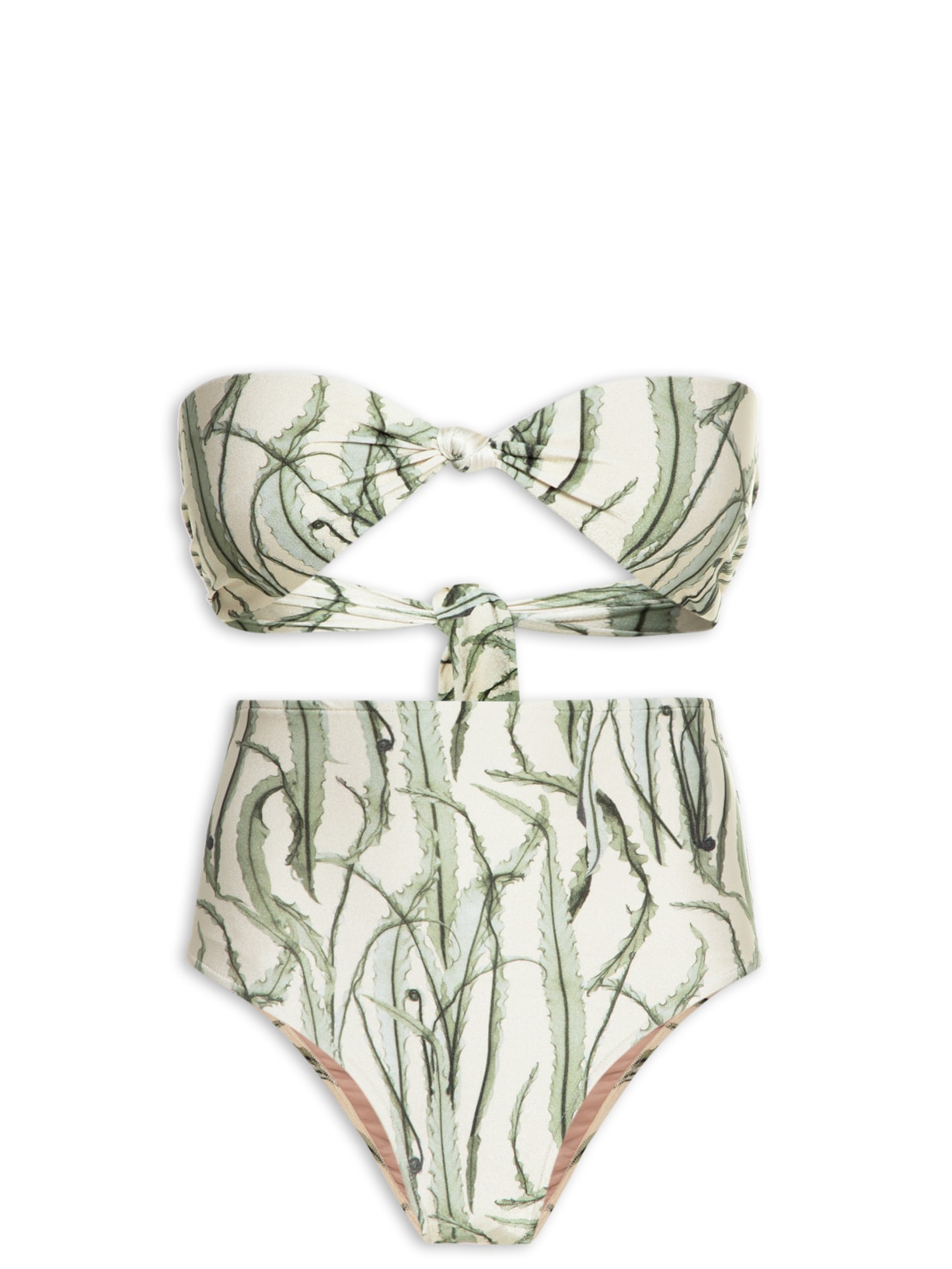 Biquíni Hot Pants Nó Top - Verde