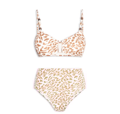 Biquíni Hotpant - Animal Print