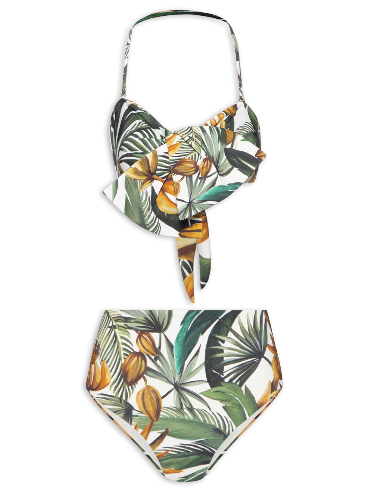 Biquíni Hotpant Bananarte - Amarelo