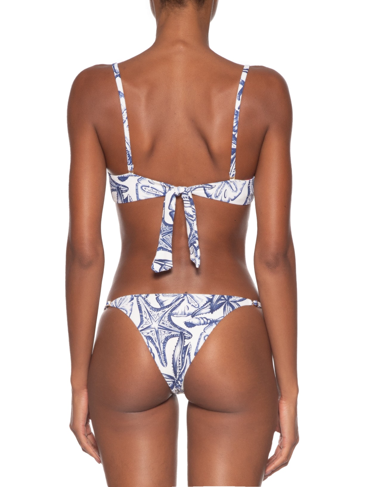 Biquíni Ilhós Desejo De Mar Branco Farm Praia