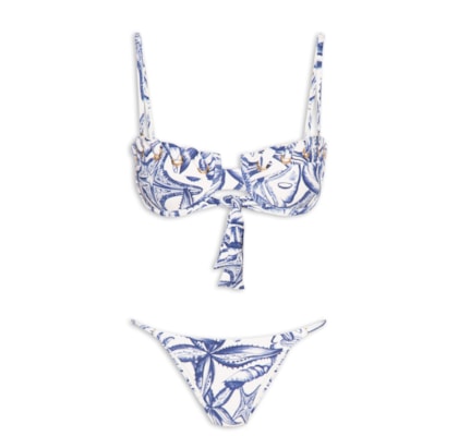 Biquíni Ilhós Desejo De Mar - Branco