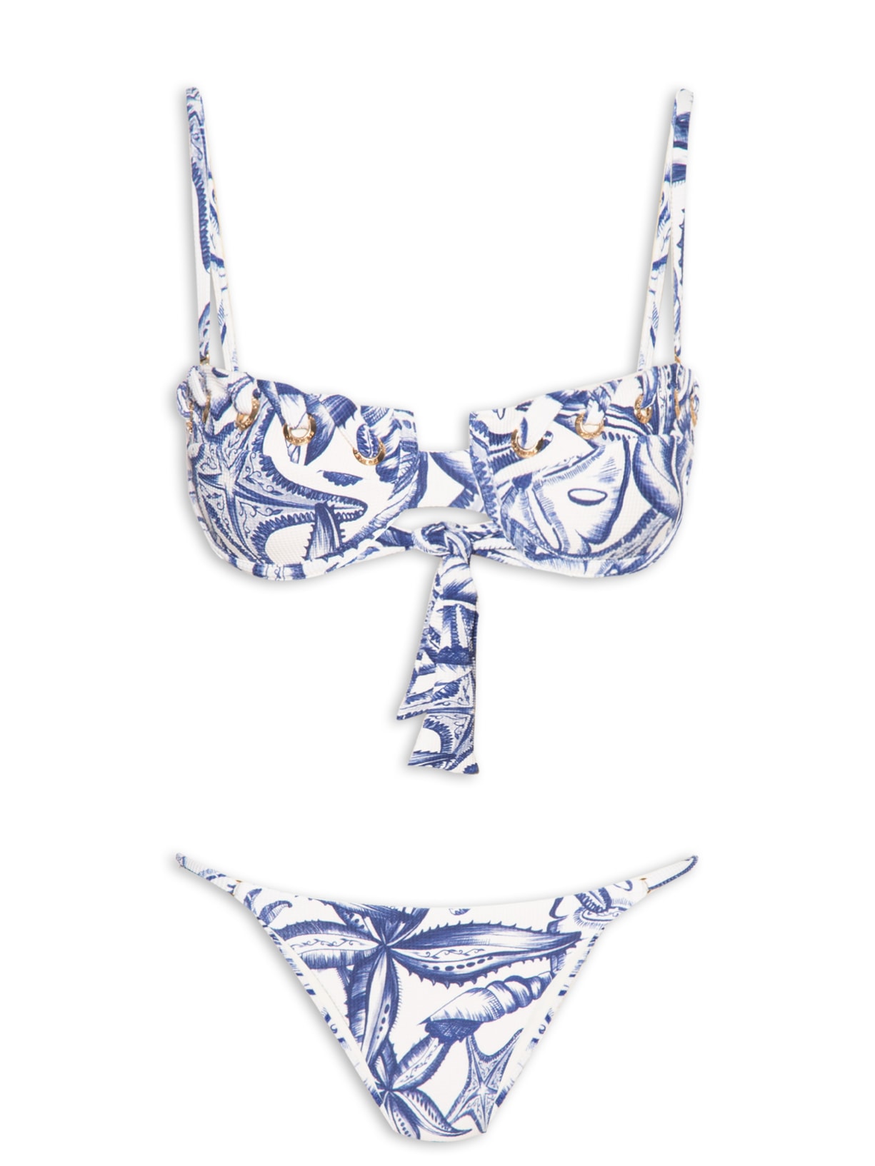 Biquíni Ilhós Desejo De Mar - Branco