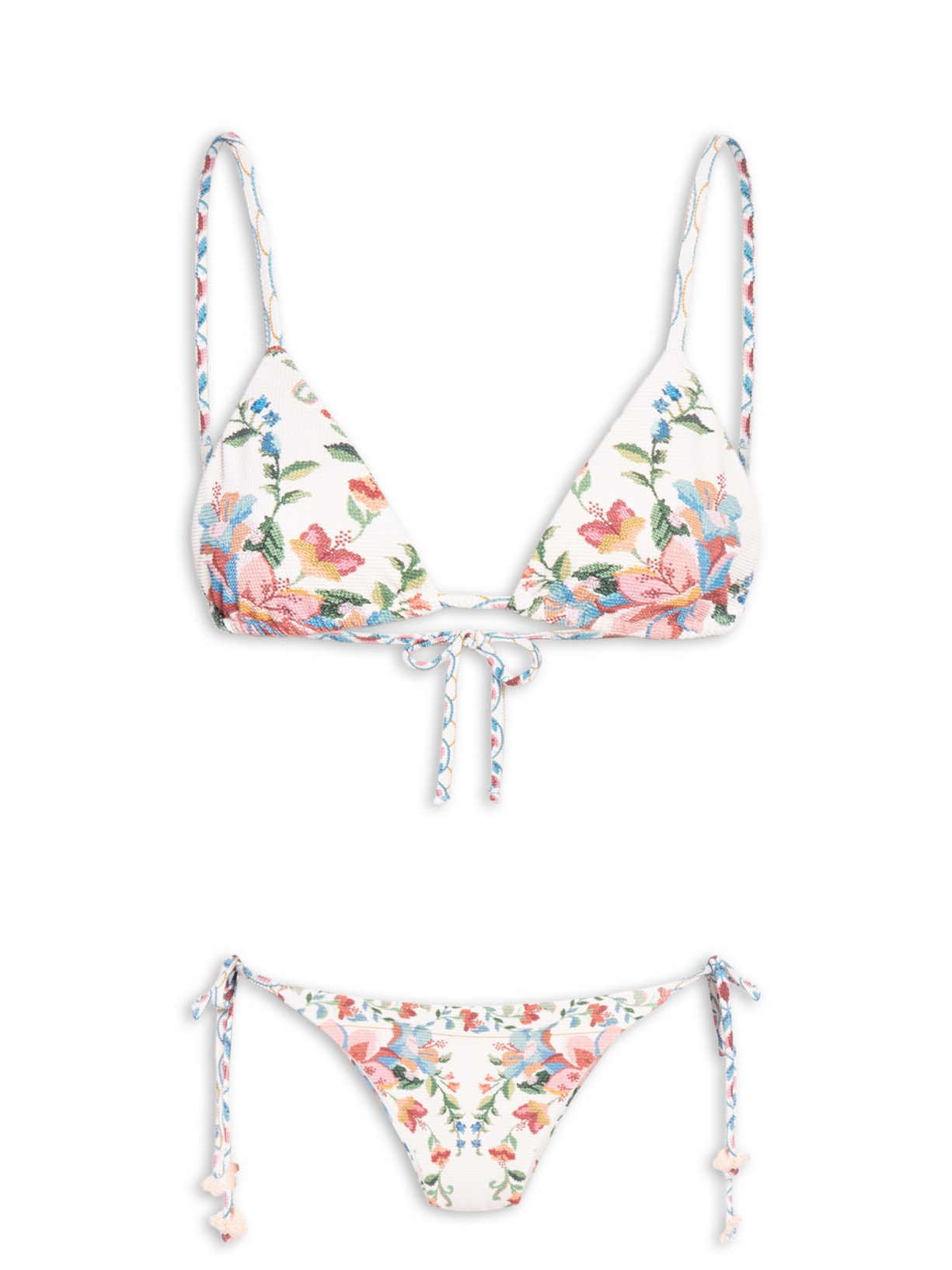 Biquíni Lacinho Brisa Serena Branco Farm Praia