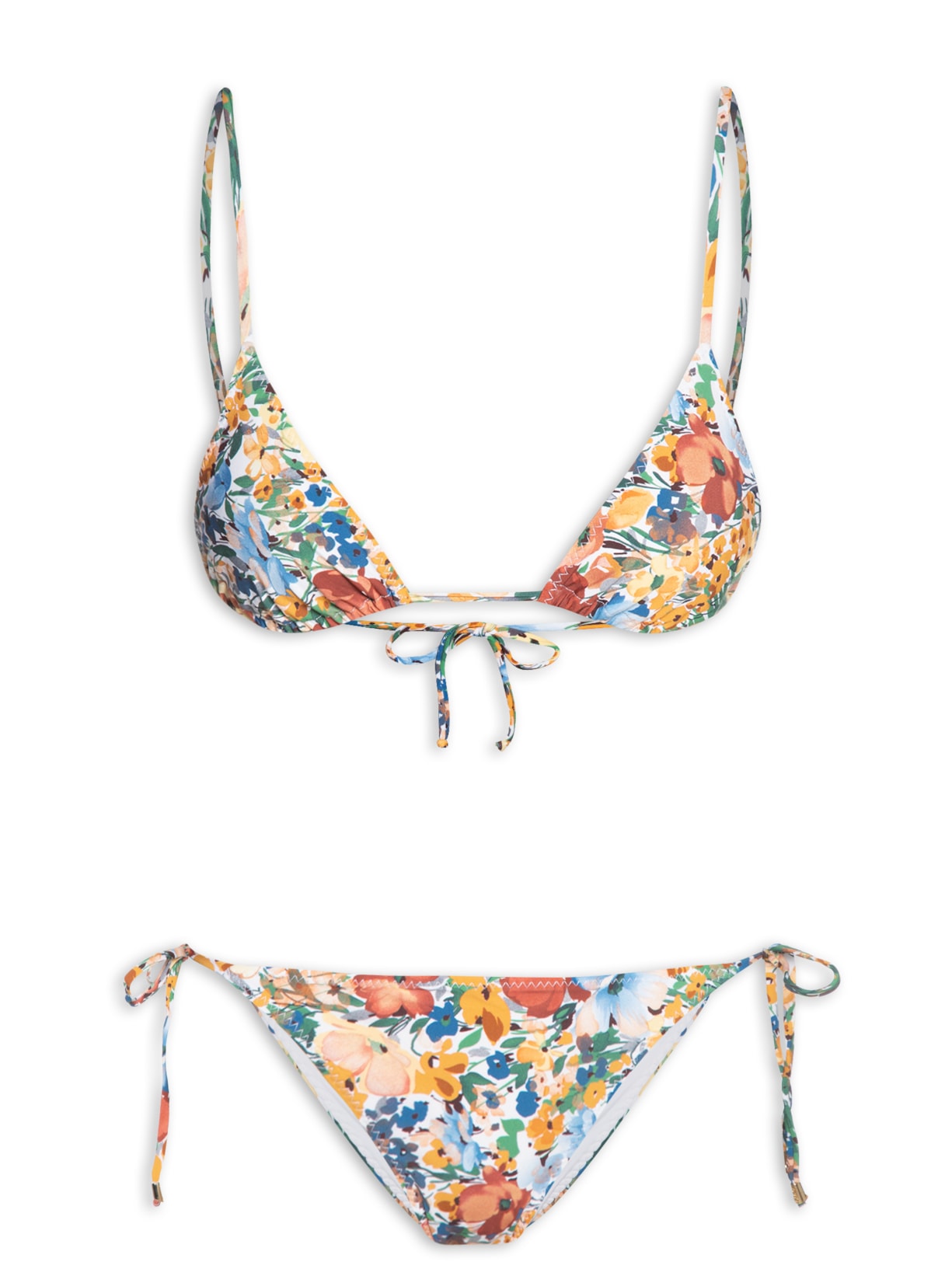 Biquíni Lacinho Camponesa Azul Farm Praia