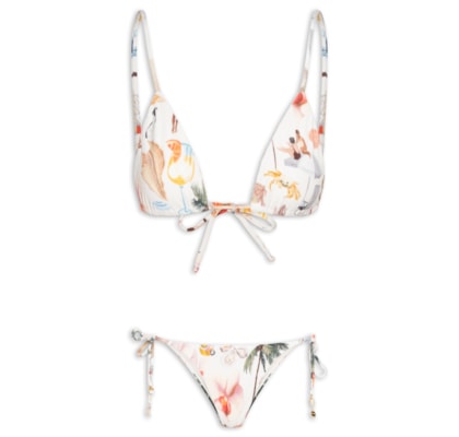 Biquíni Lacinho Colagem Carioca - Branco