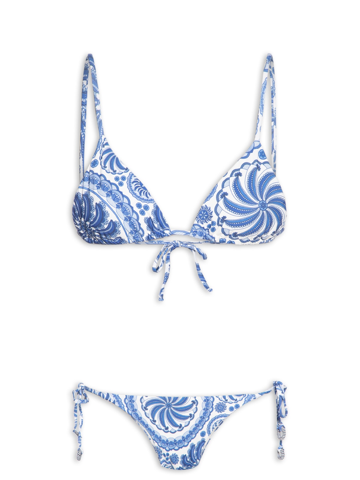 Biquini Lacinho Delicadeza De Banana - Azul