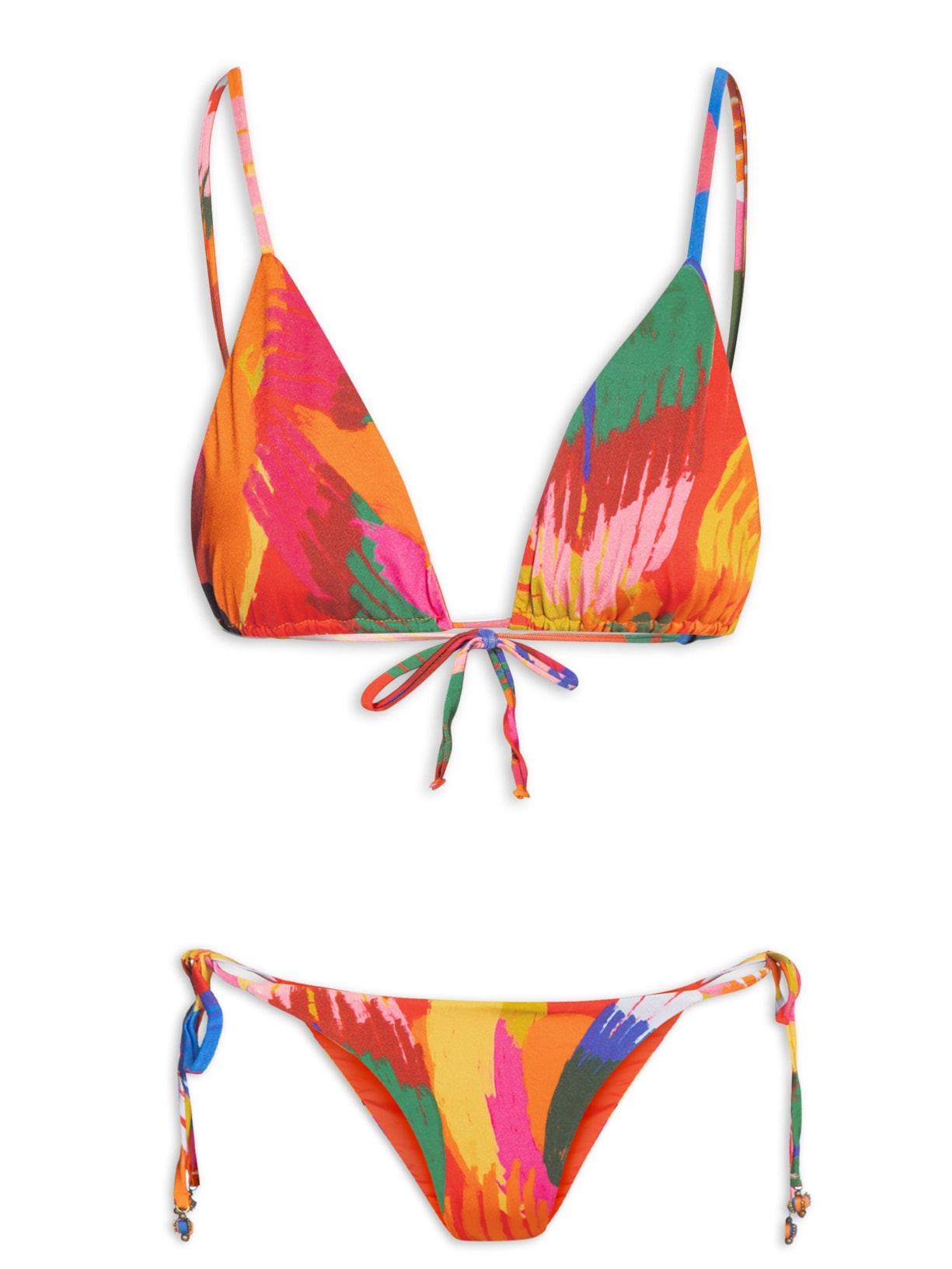 Biquíni Lacinho Festa Das Araras - Laranja