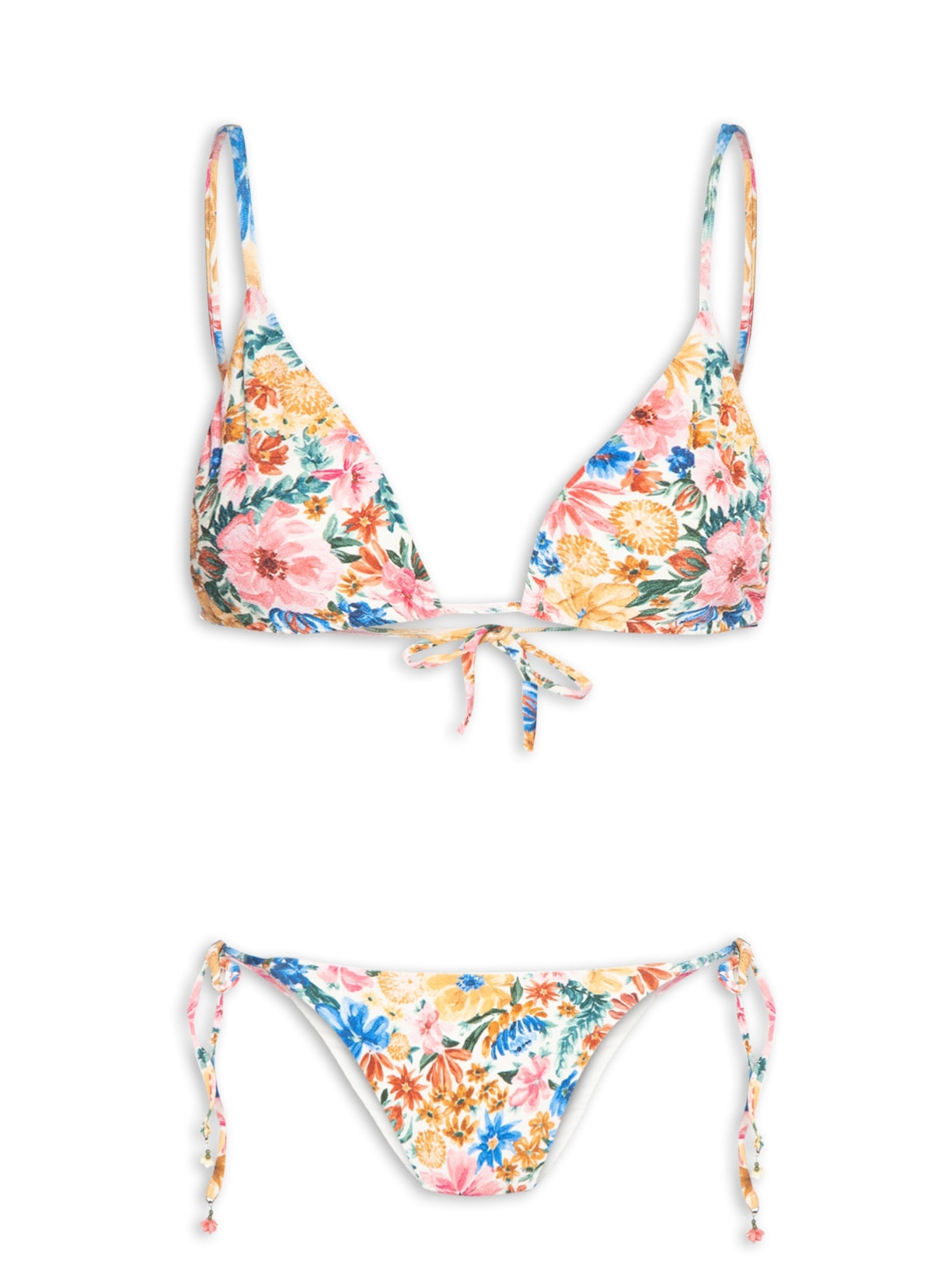 Biquíni Lacinho Floraline - Rosa