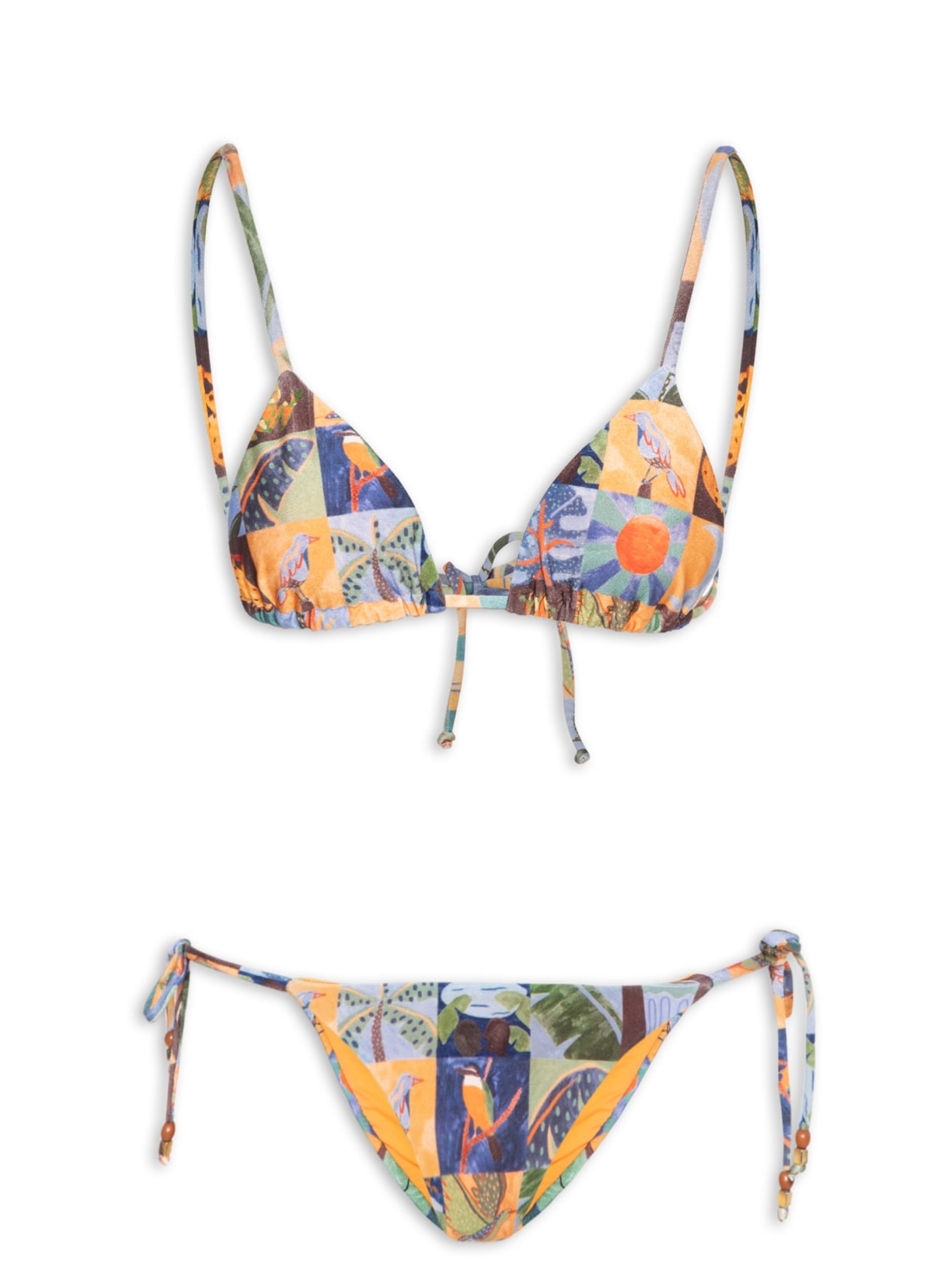 Biquíni Lacinho Lago Do Amor - Azul