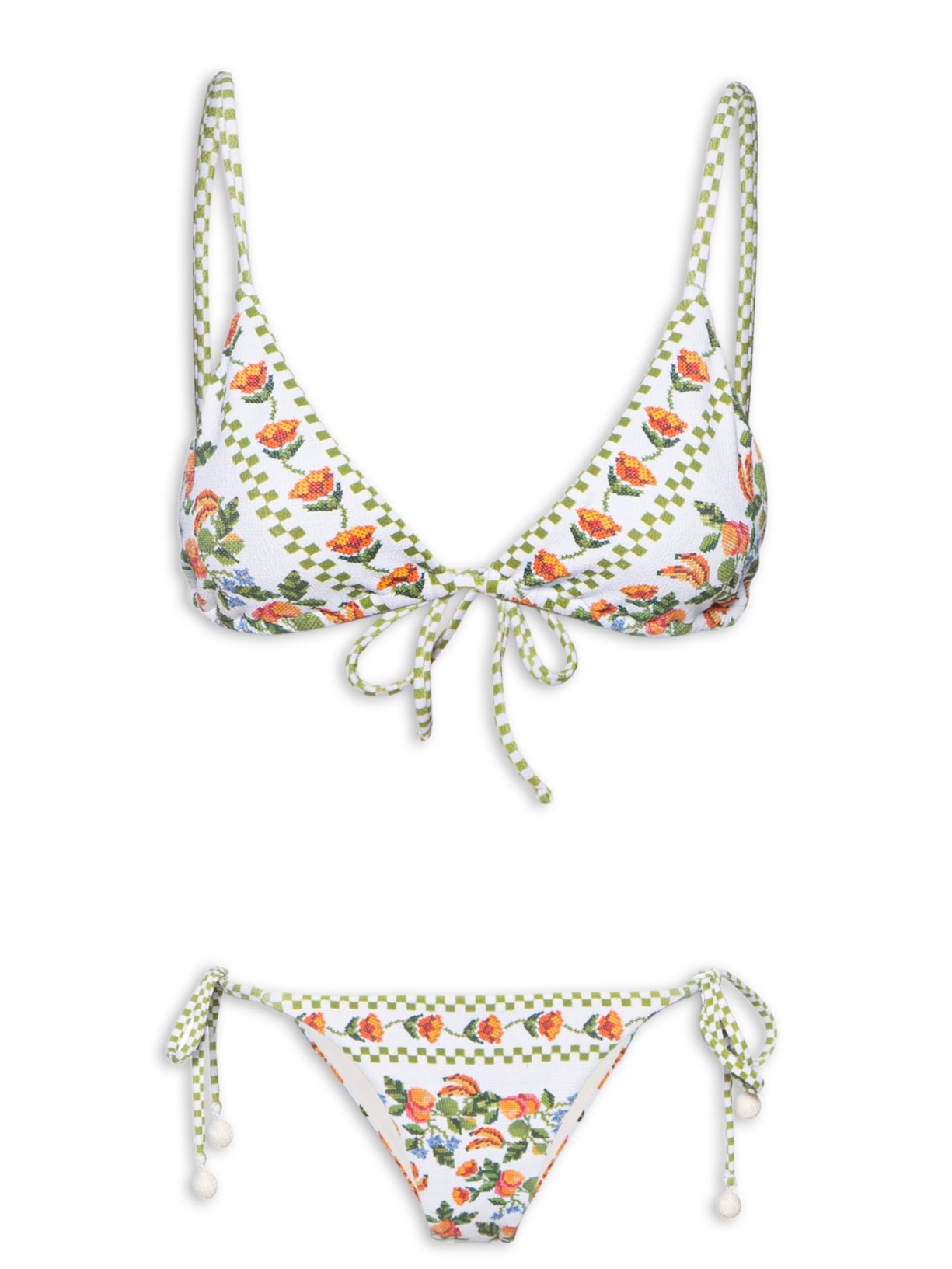 Biquíni Lacinho Loc Vitamina De Banana - Branco