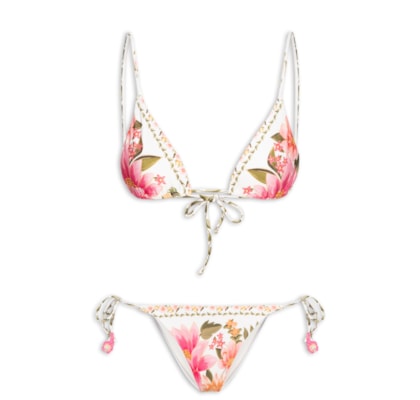 Biquíni Lacinho Localizado Carolina - Off White