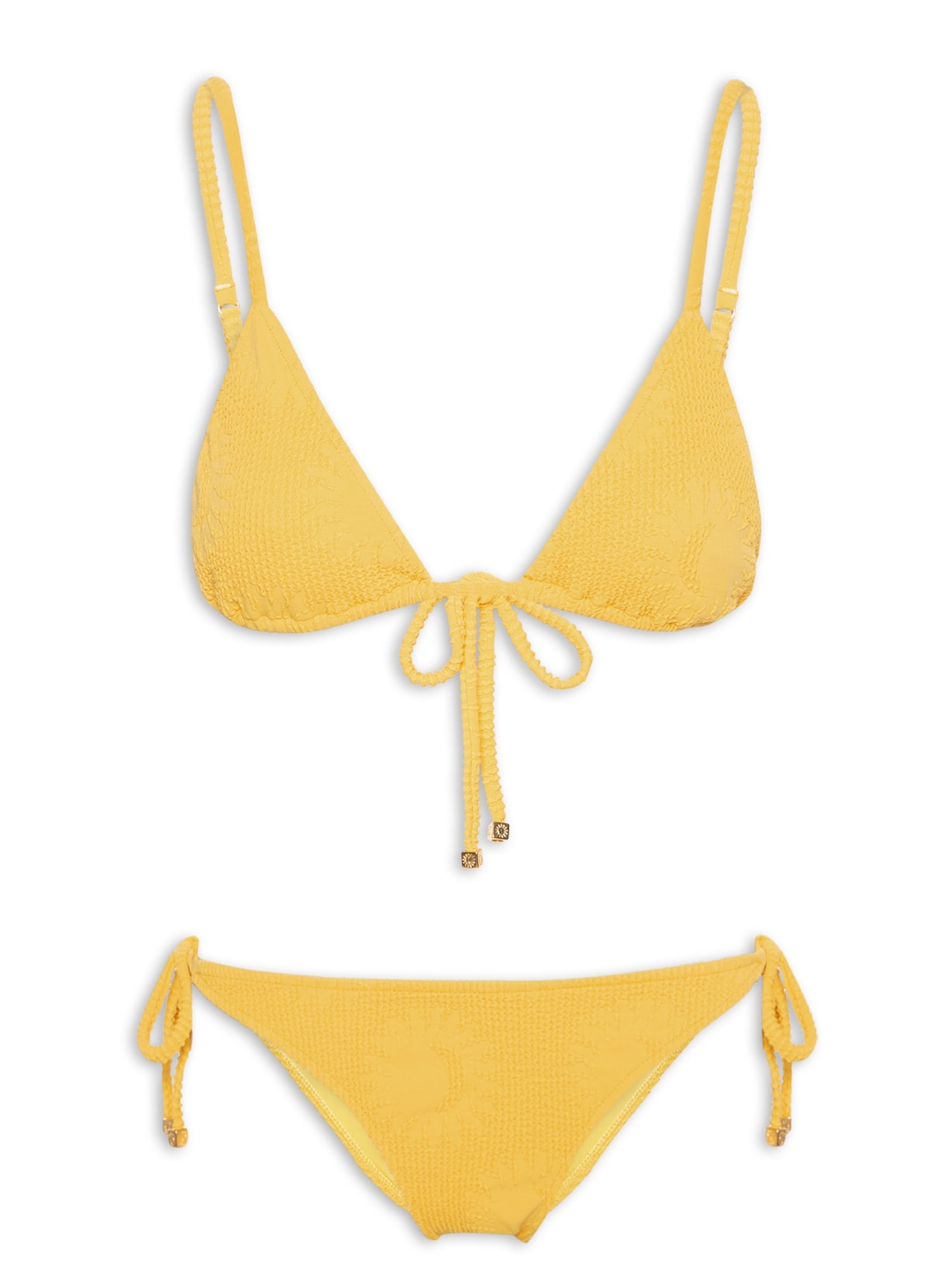 Biquíni Lacinho Maré De Sol - Amarelo