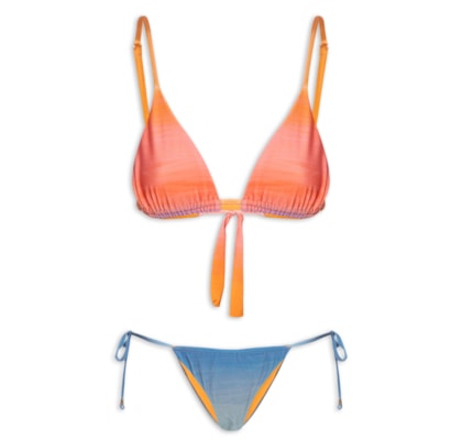 Biquíni Lacinho Maritime Ombre - Rosa