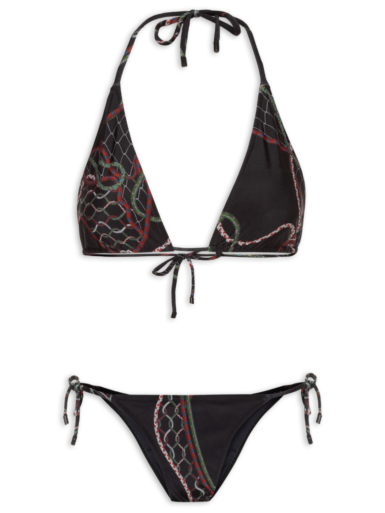 Biquini Lacinho Nós - Preto