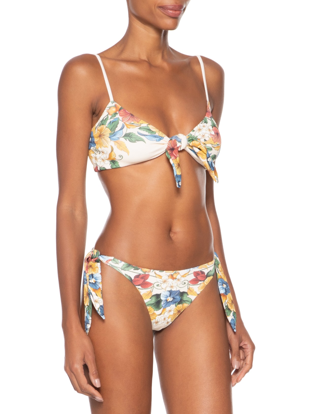 Biquíni Lenço Tropicalzinho Branco Farm Praia