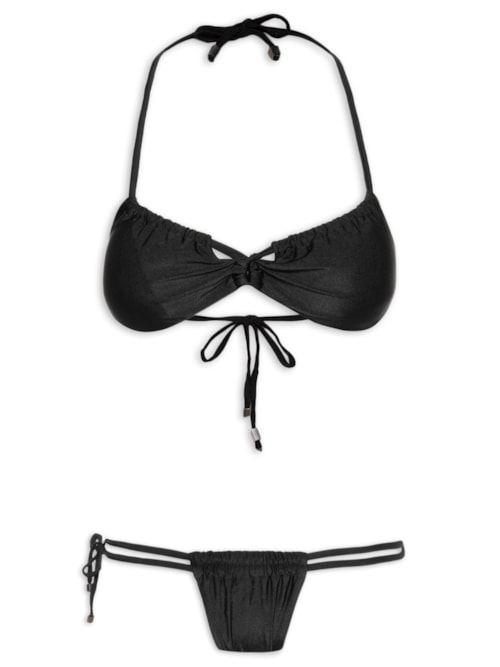 Biquíni Liso - Preto