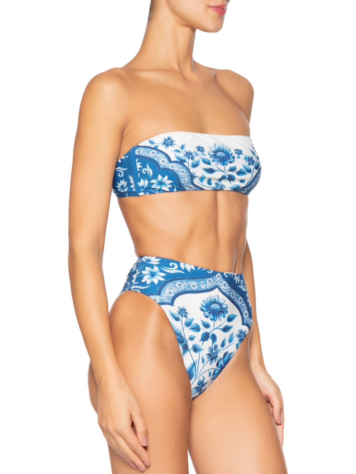 Biquíni Localizado Porcelana Branco Farm Praia