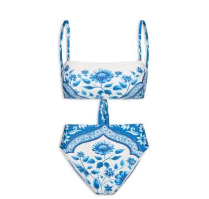 Biquíni Localizado Porcelana - Branco