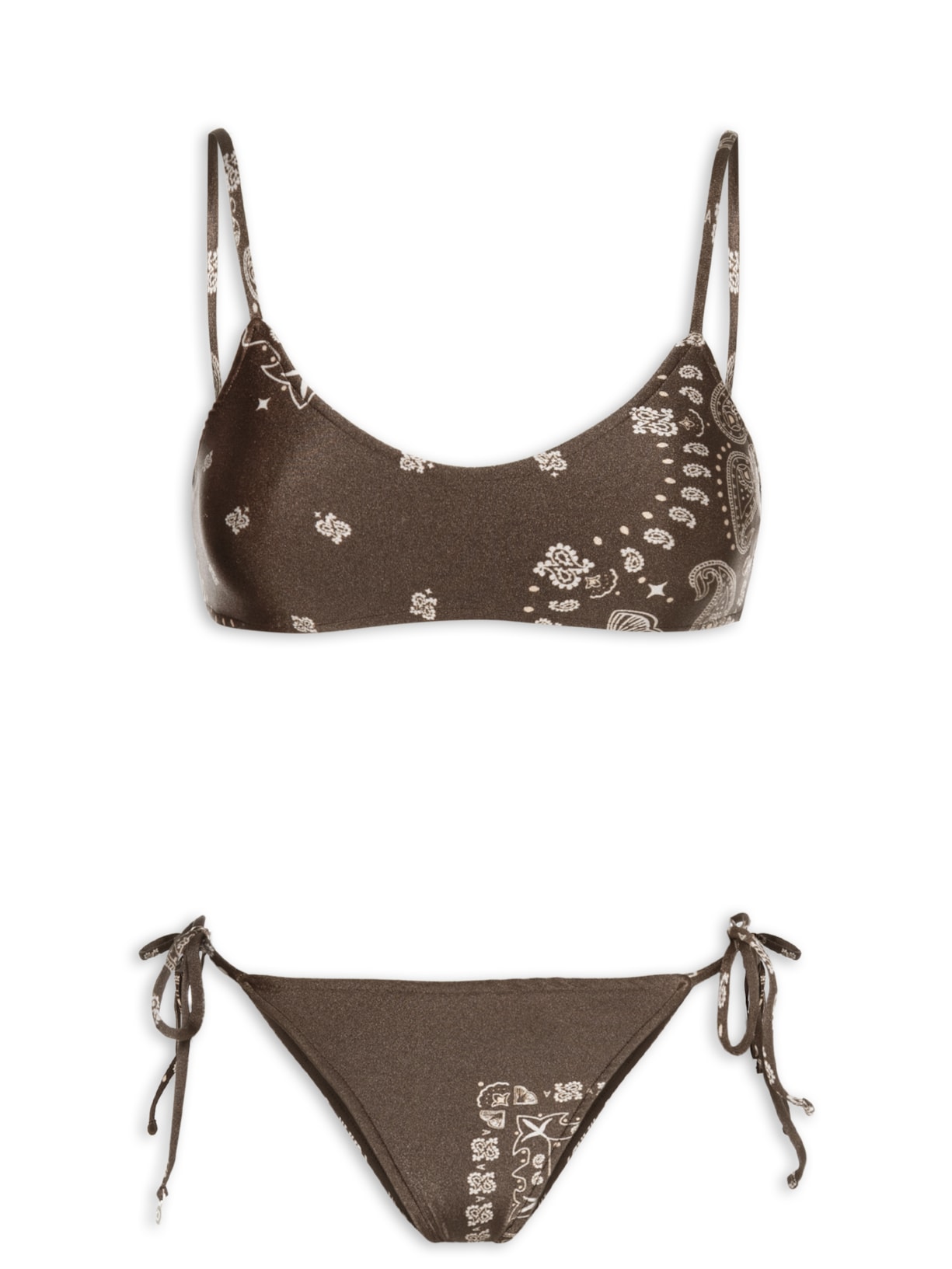 Biquíni Malha Jatriz - Marrom