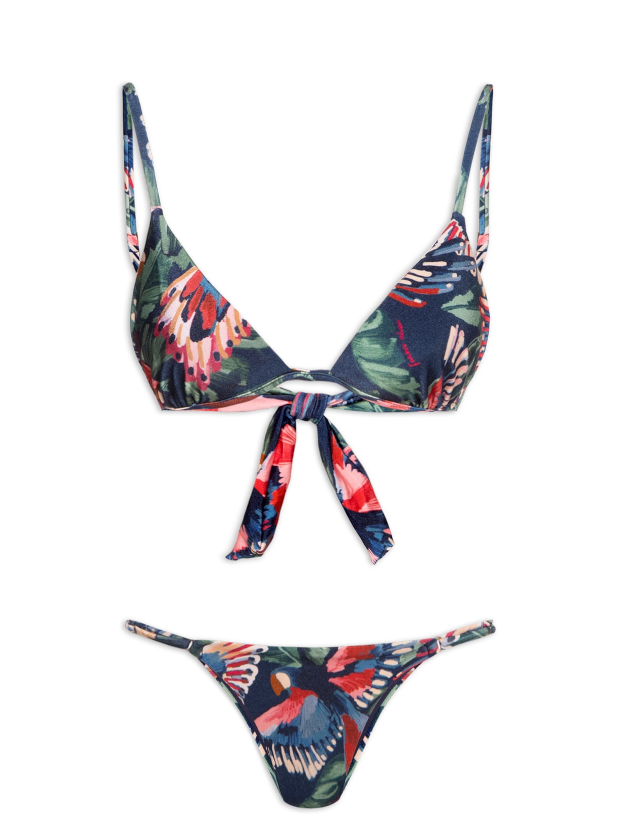 Biquíni Meia Taça Voo Dos Pássaros - Azul