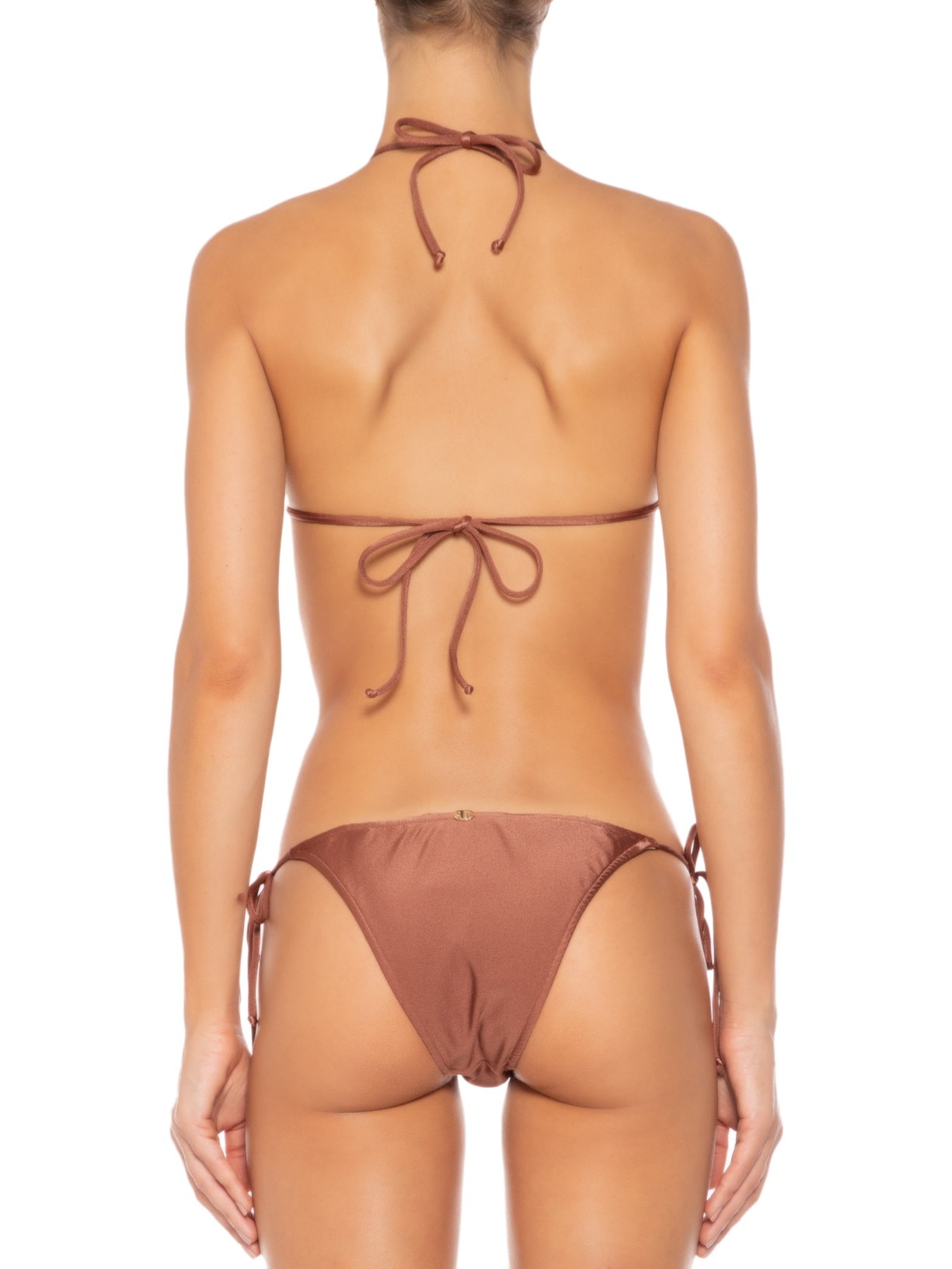 Biquíni Nipple Orquídea Marrom Adriana Degreas