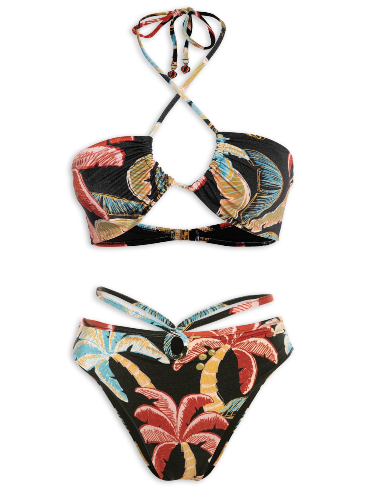 Biquíni Noite De Coqueiro - Preto