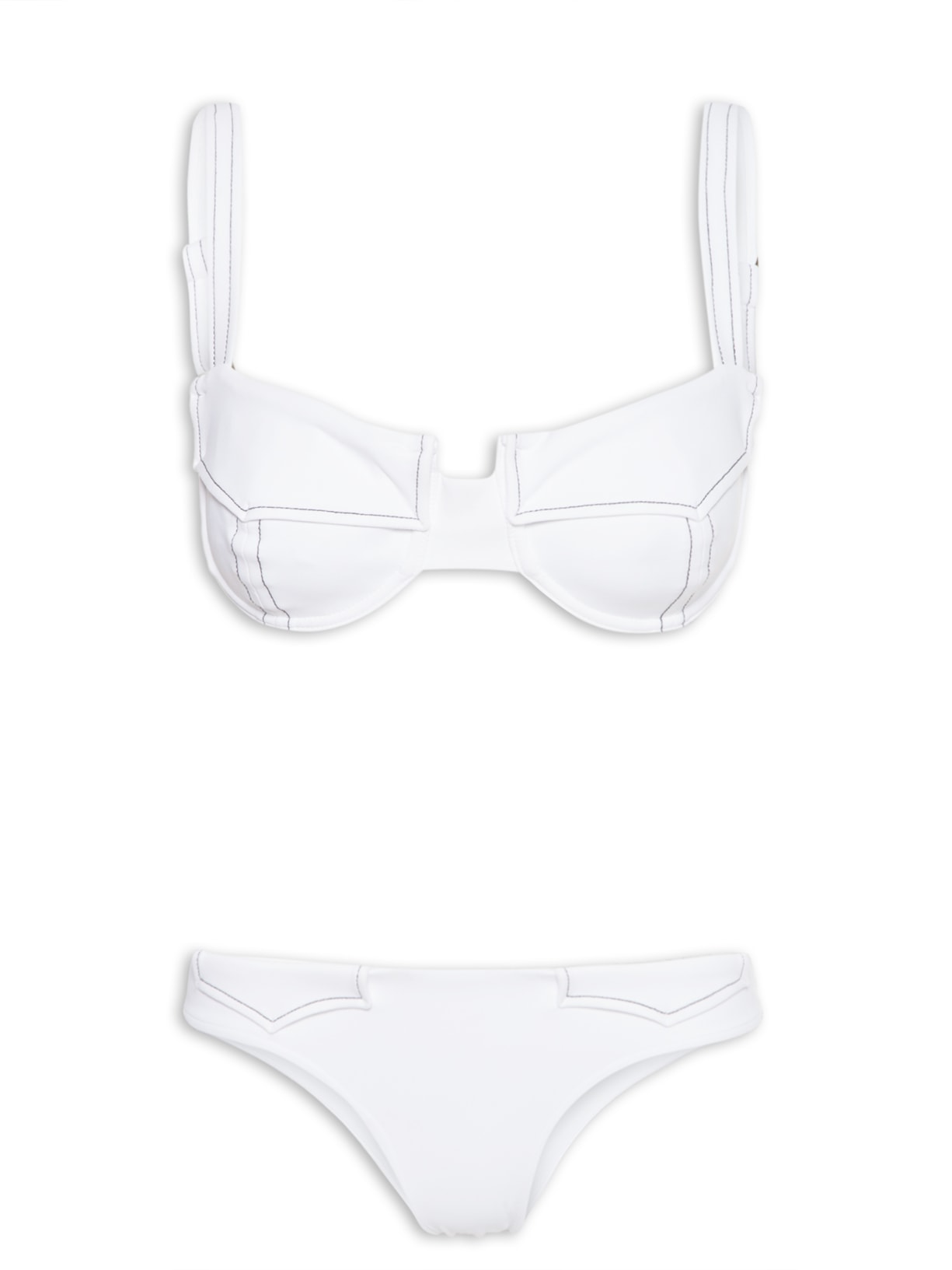 Biquíni Pocket - Off White