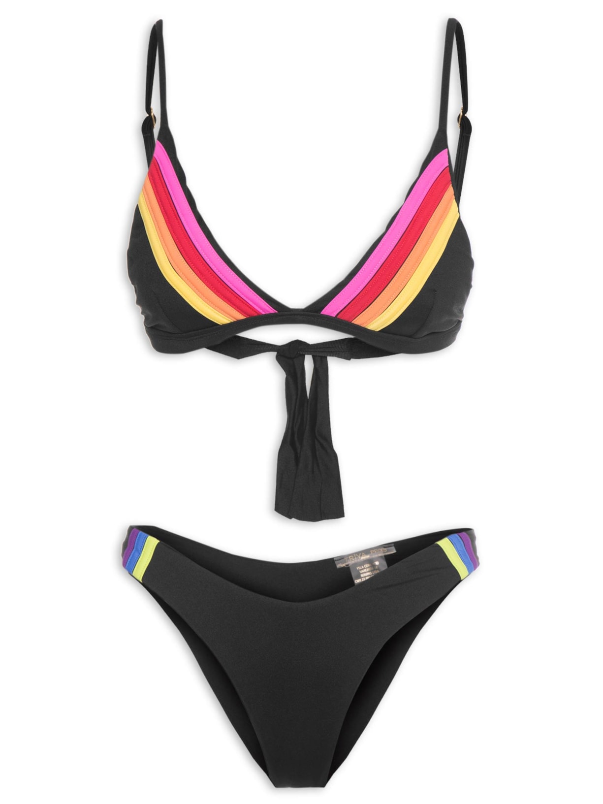 Biquíni Splash Iris Lina - Preto