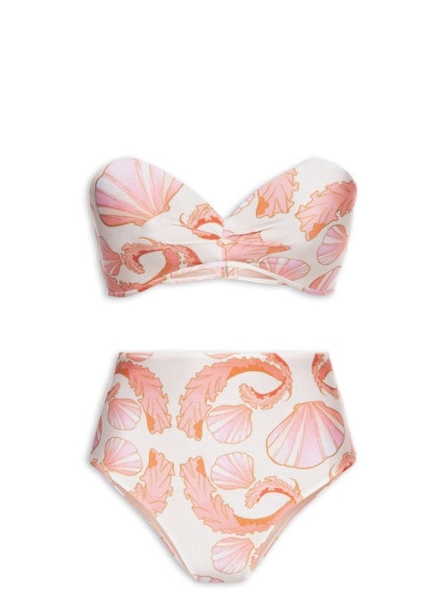 Biquíni Tomara Que Caia Hot Pant - Off White