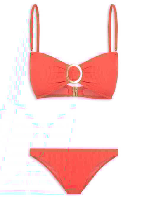 Biquíni Tomara Que Caia Tanga Média - Vermelho