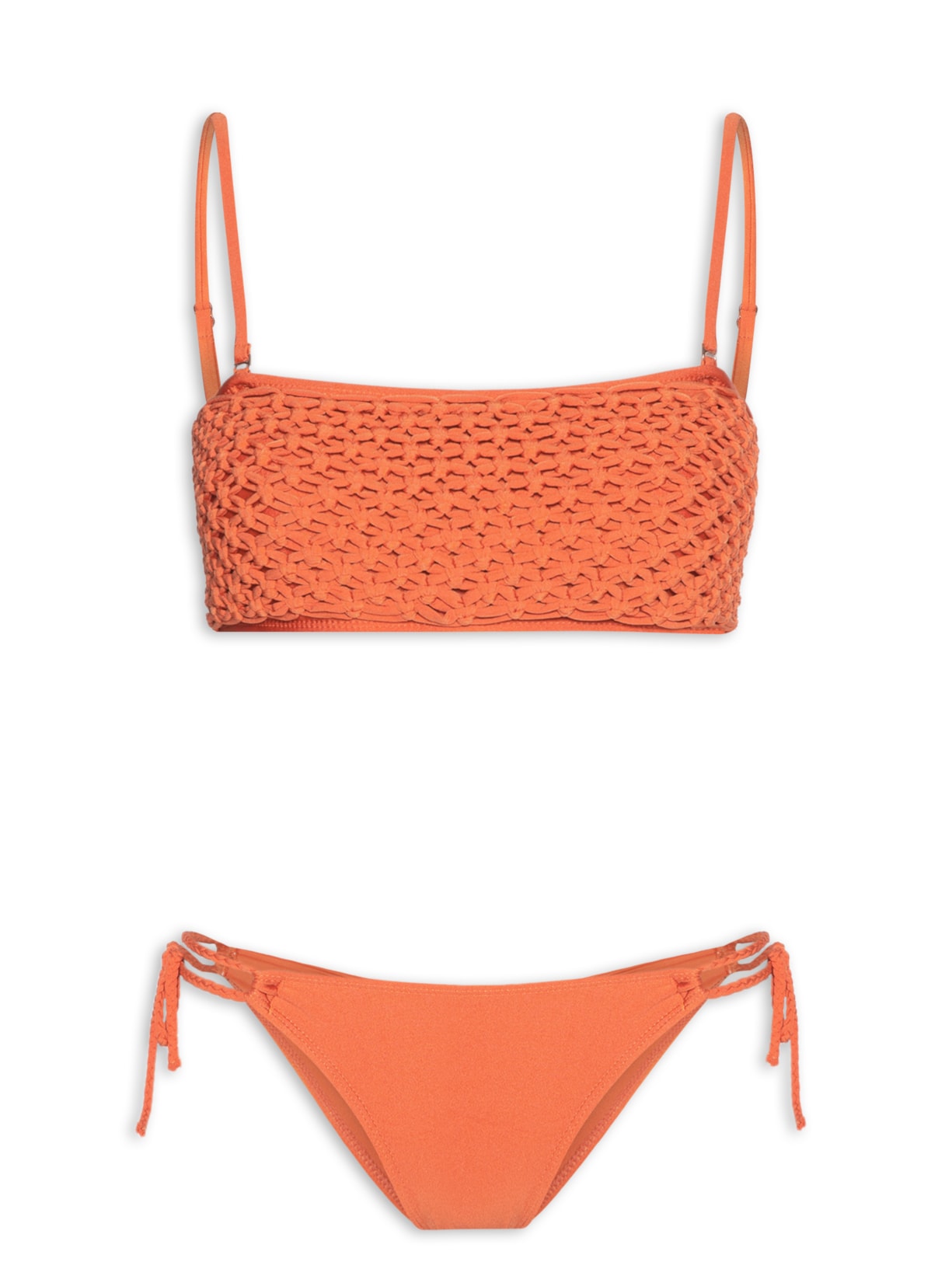 Biquíni Top Reto Tressê - Laranja
