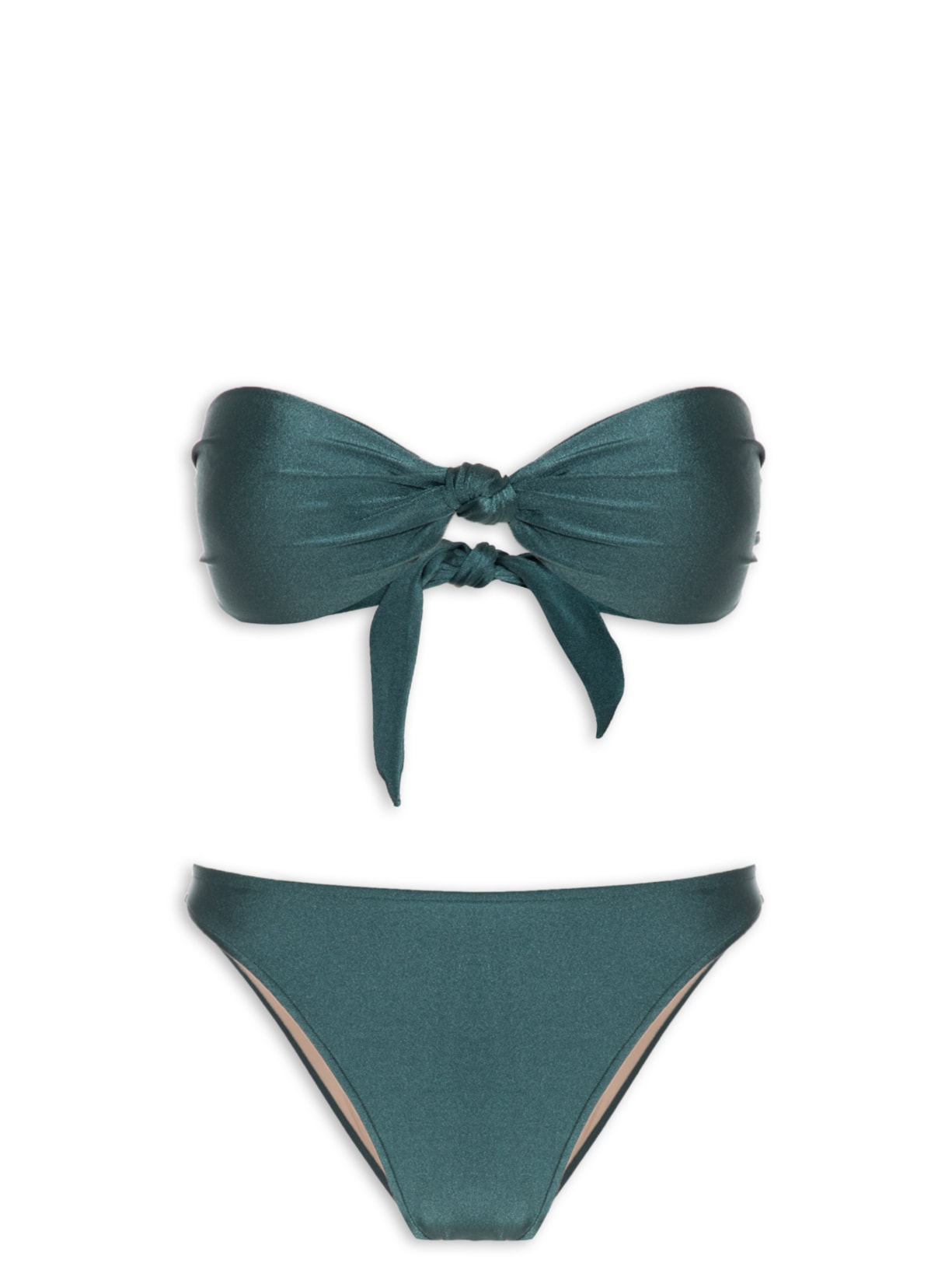 Biquíni Tqc Com Nó Bonsai - Verde