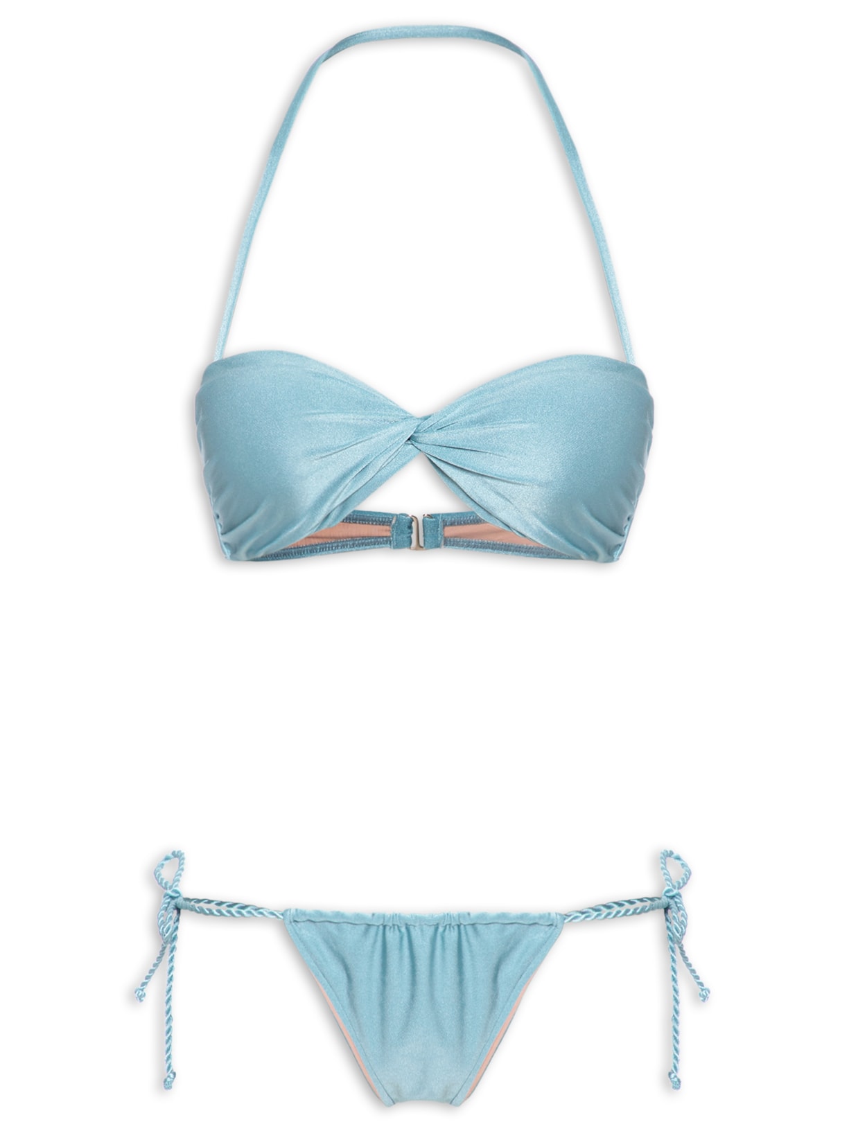 Biquíni Tqc Detalhe Calcinha - Azul