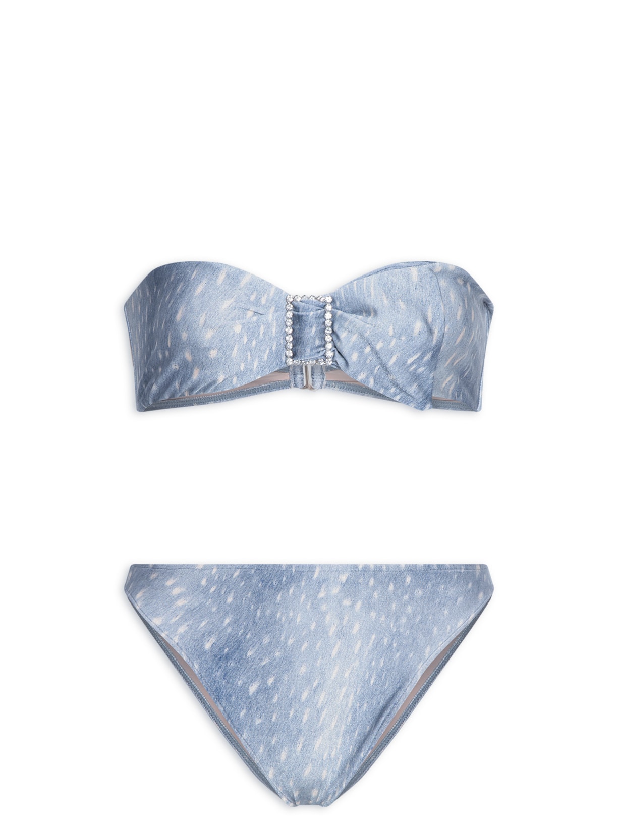 Biquíni Tqc Fivela Strass - Azul