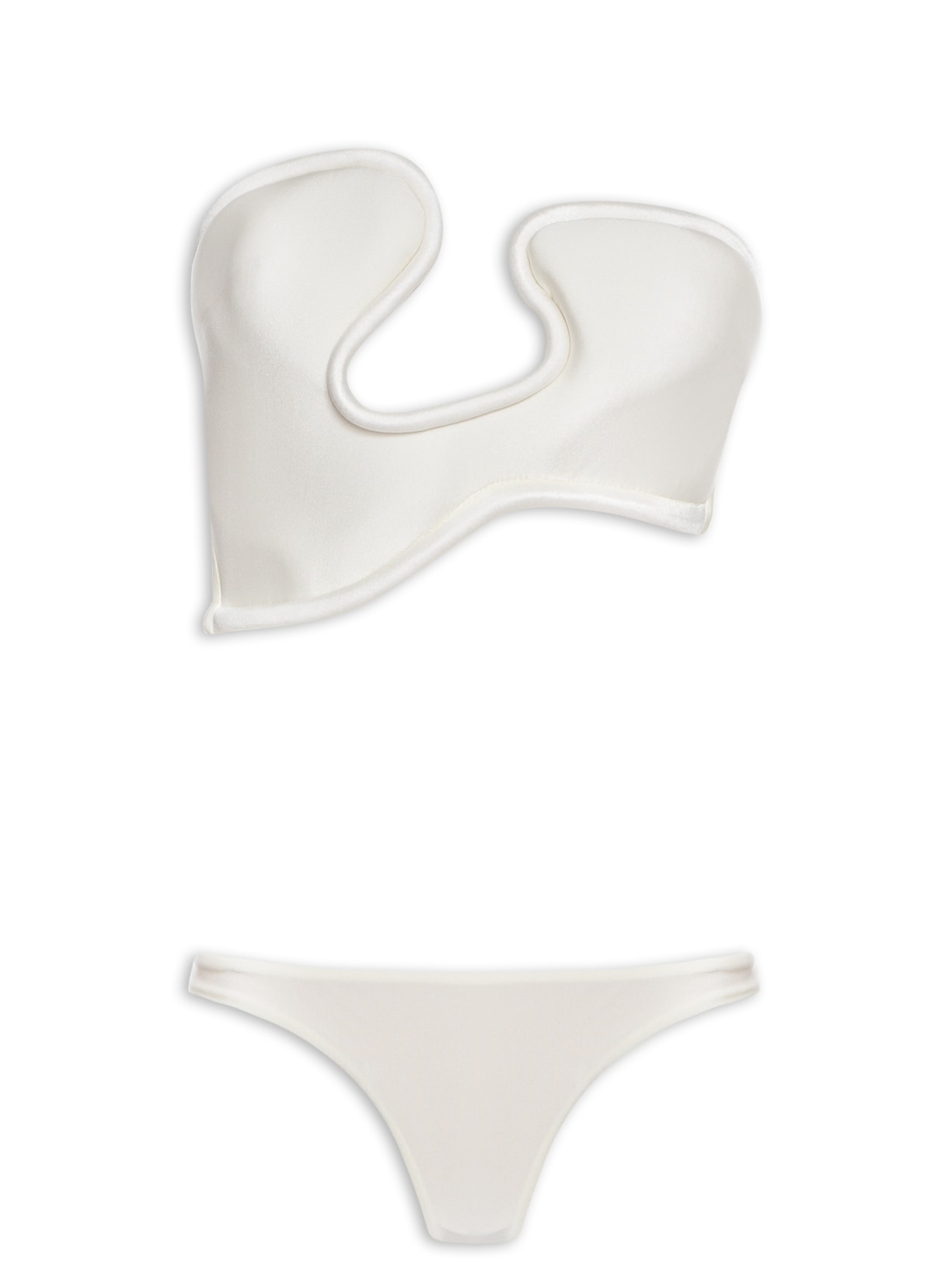 Biquíni TQC Ondas 3D - Off White