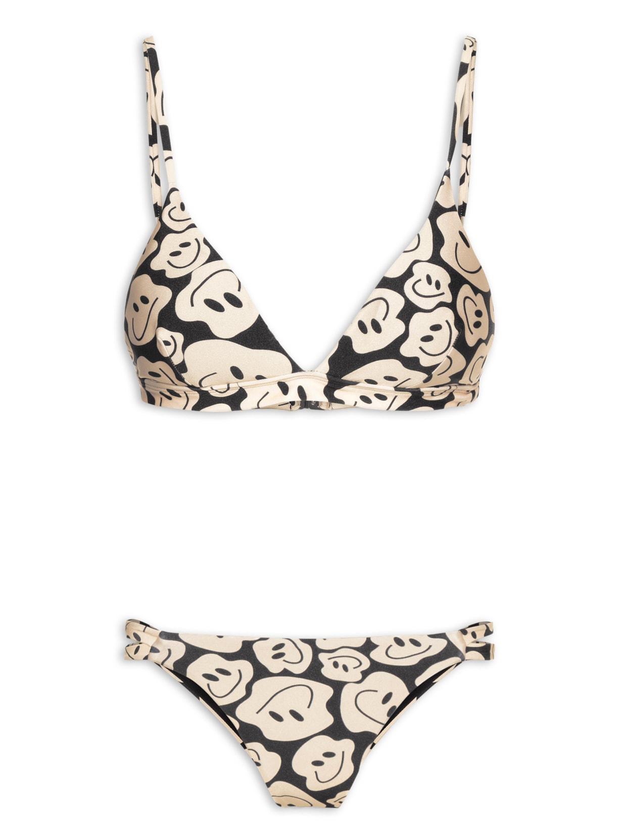 Biquini Triangulo Smile Preto Mktbeach