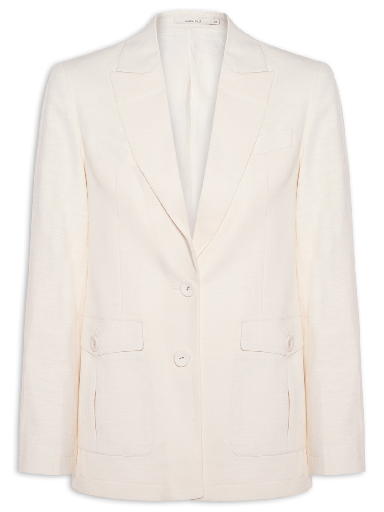 Blazer Alfaiataria Linho Feminino Maria Filó