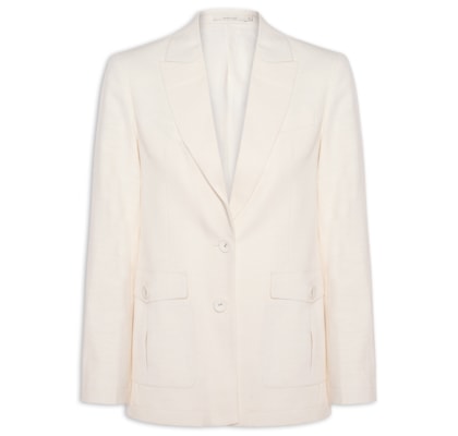 Blazer Alfaiataria Linho Feminino