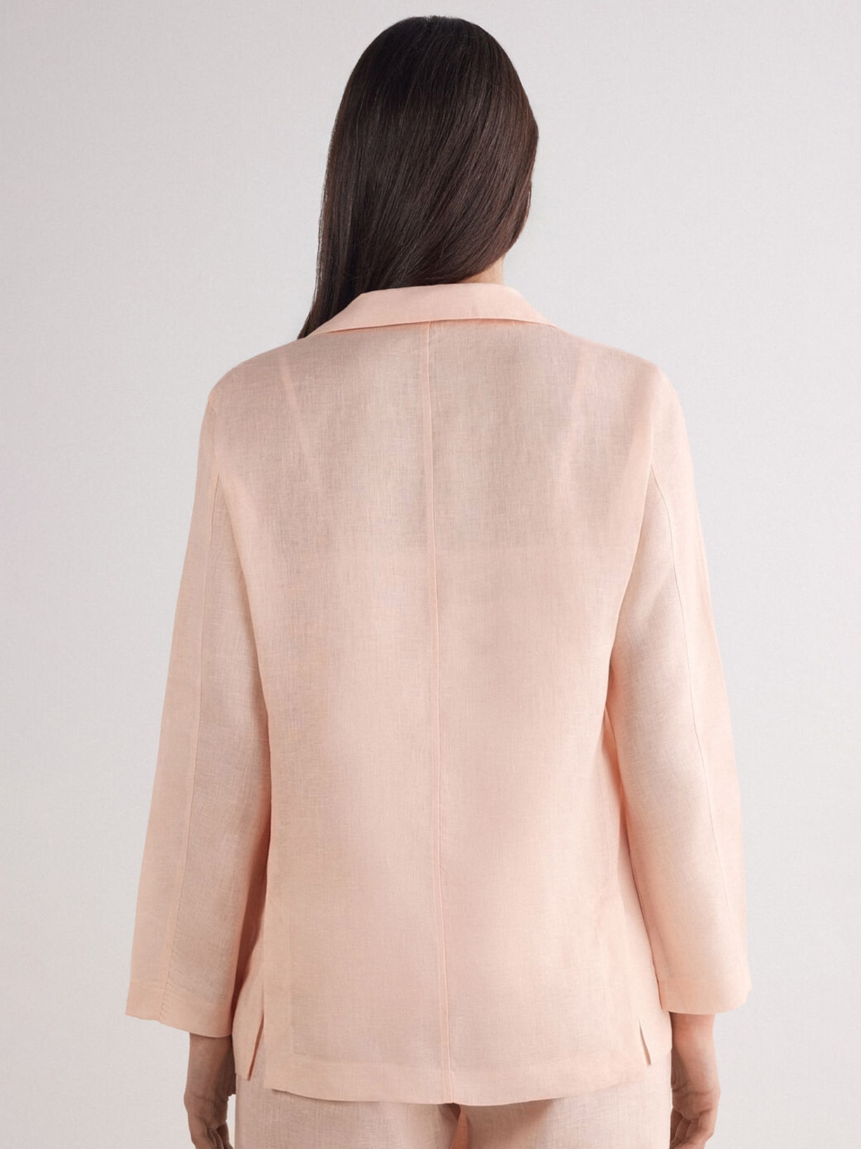Blazer Em Linho Linho The Pure Linen Rosa Intimissimi