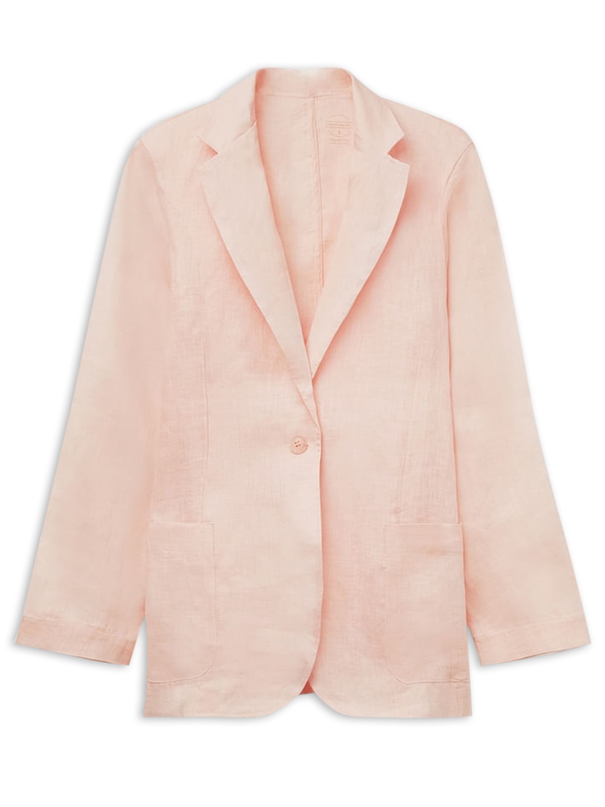 Blazer Em Linho Linho The Pure Linen - Rosa