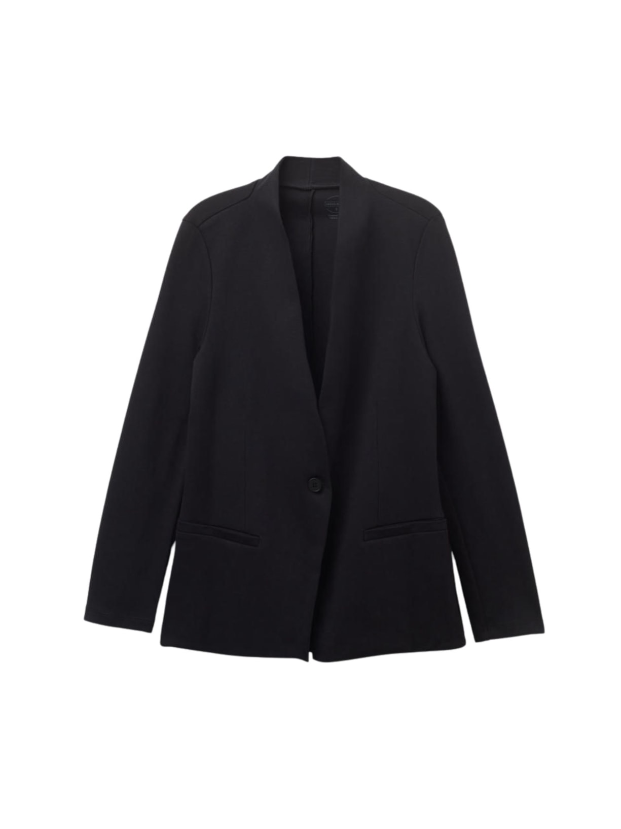Blazer Estruturado Em Algodão Preto Intimissimi