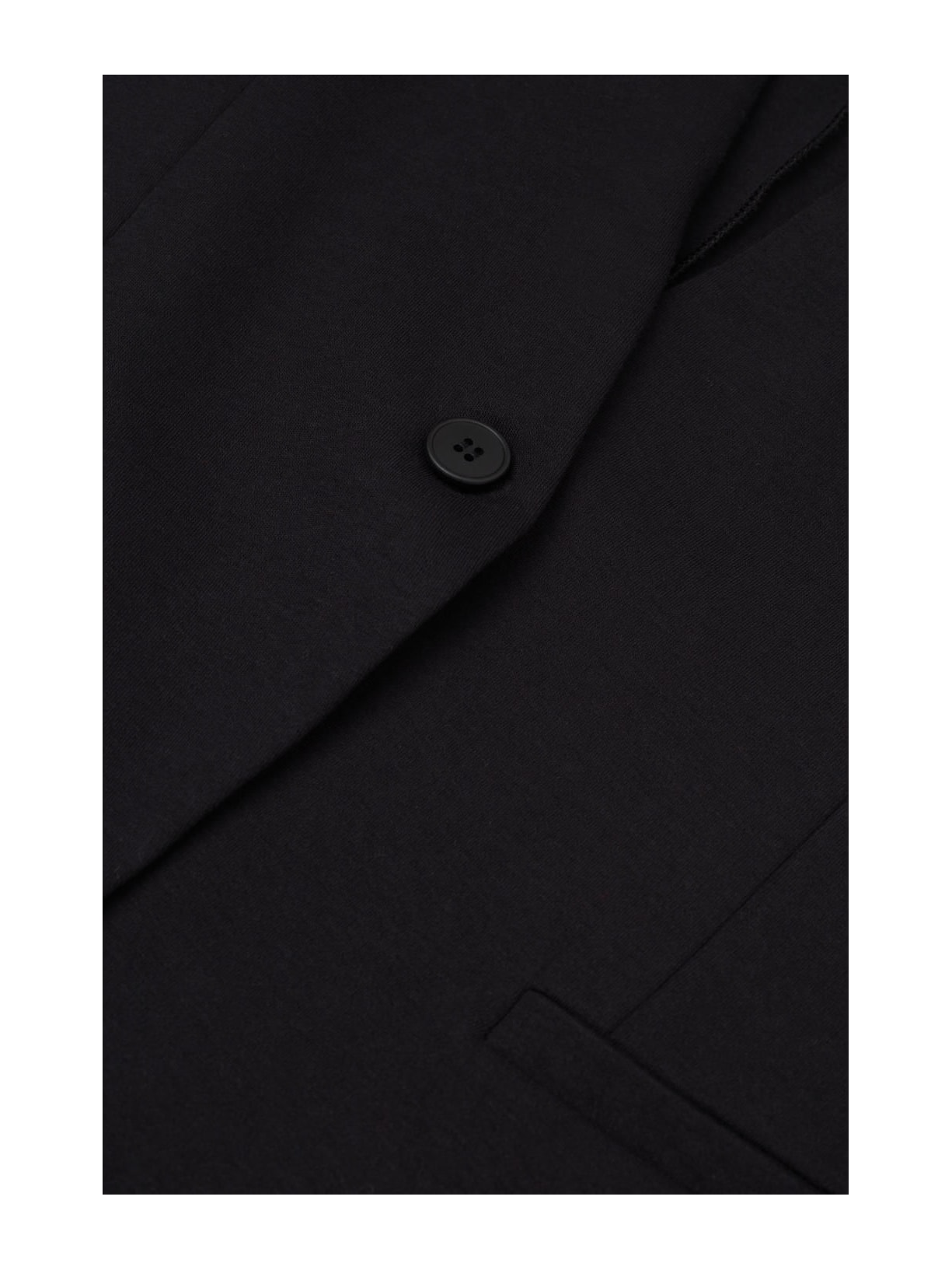 Blazer Estruturado Em Algodão Preto Intimissimi