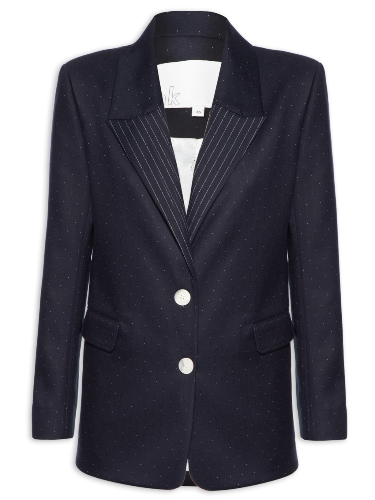 Blazer Feminina Alfaiataria Cosmos Fatima - Azul