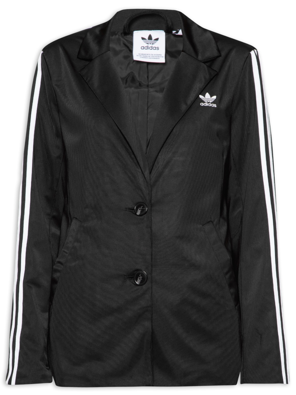 Blazer Feminino 3 Stripes - Preto